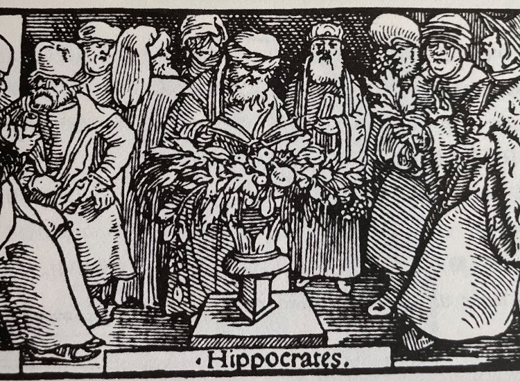 希波克拉底和罗马医生盖仑及中世纪医学界经院派的人物
